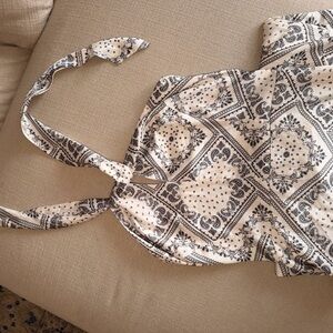 Heartloom Monochrome Paisley Dress